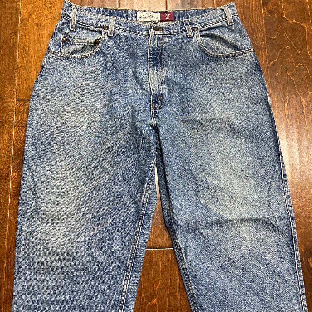 Levi's 545 Loose Fit Vintage 1993 Denim Blue Jeans Gold Tab Men's Size 38 x 30 - Picture 3 of 11